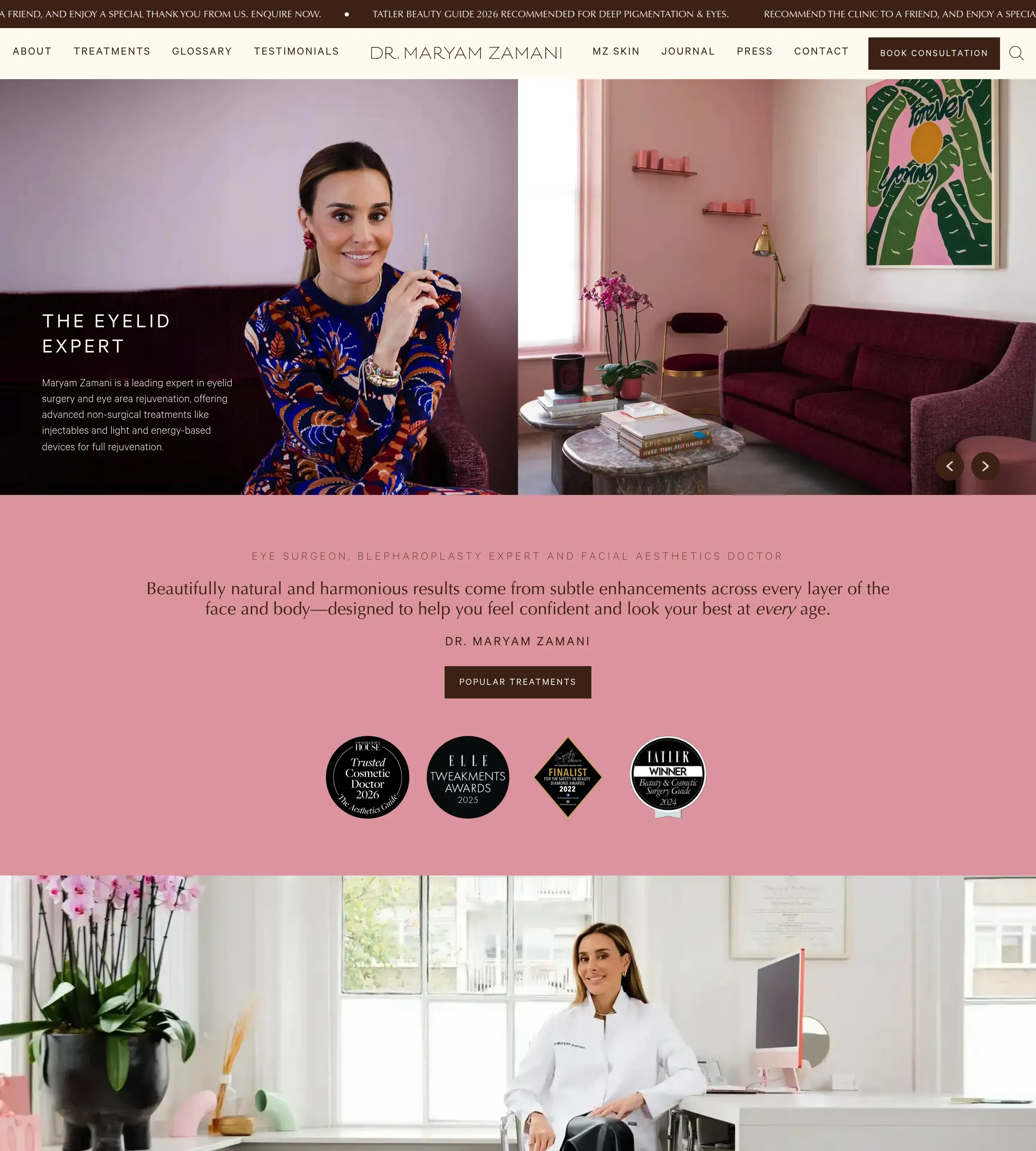 Homepage of Maryam Zamani