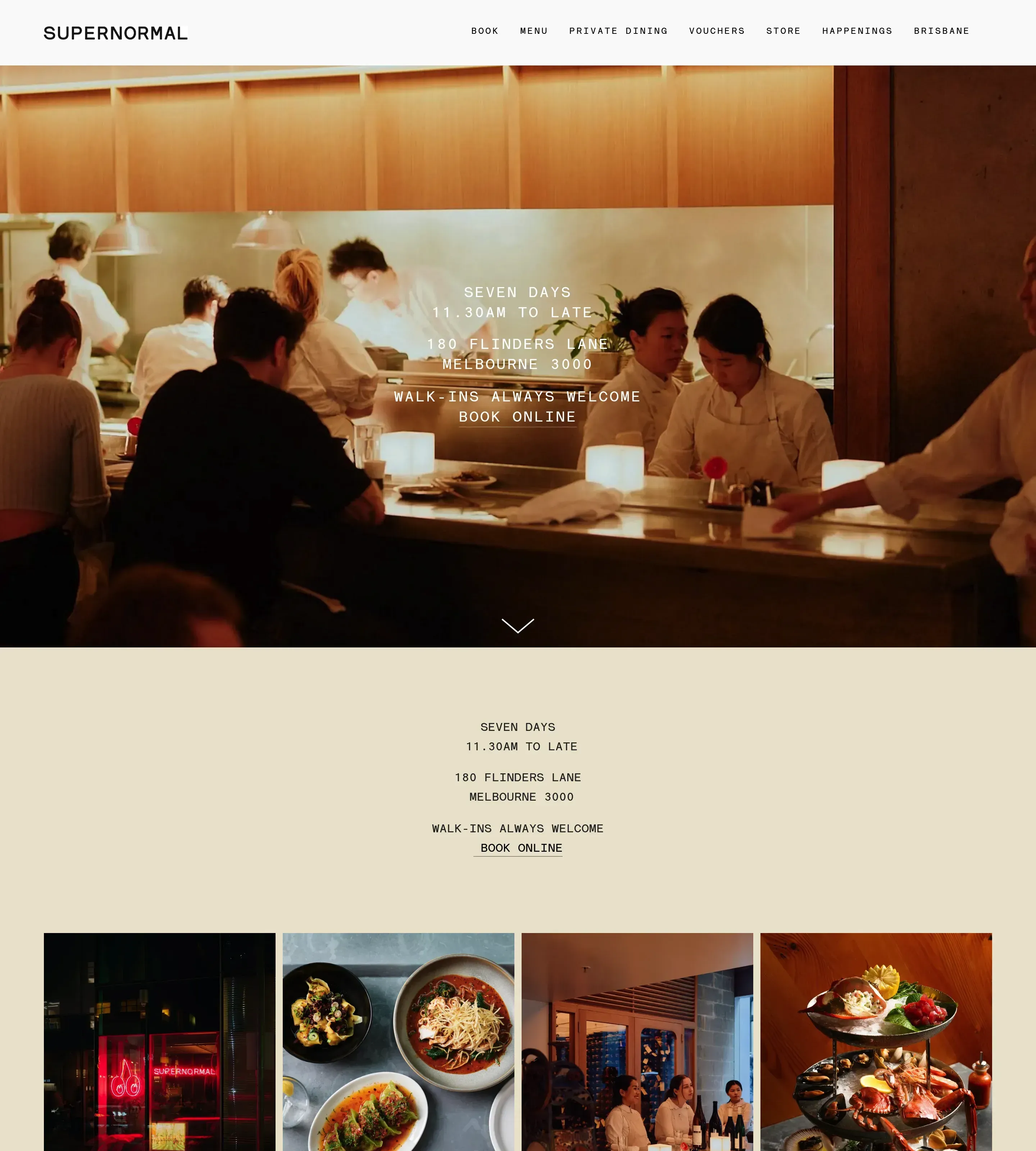 Homepage of Supernormal