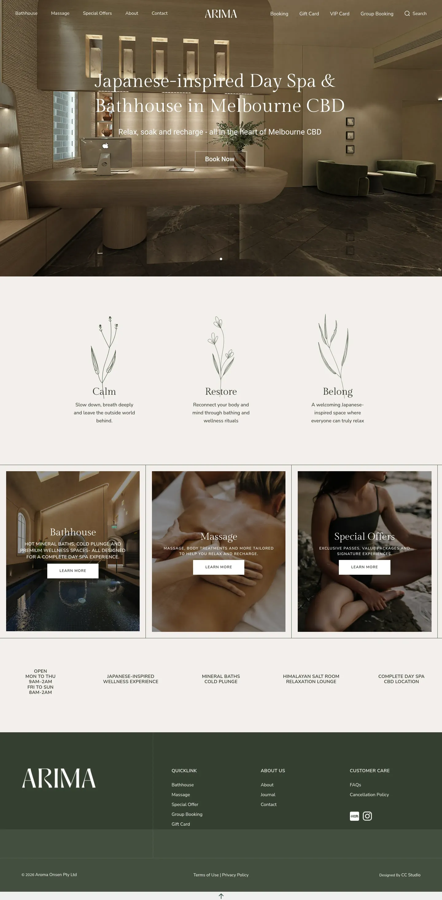 Homepage of ARIMA