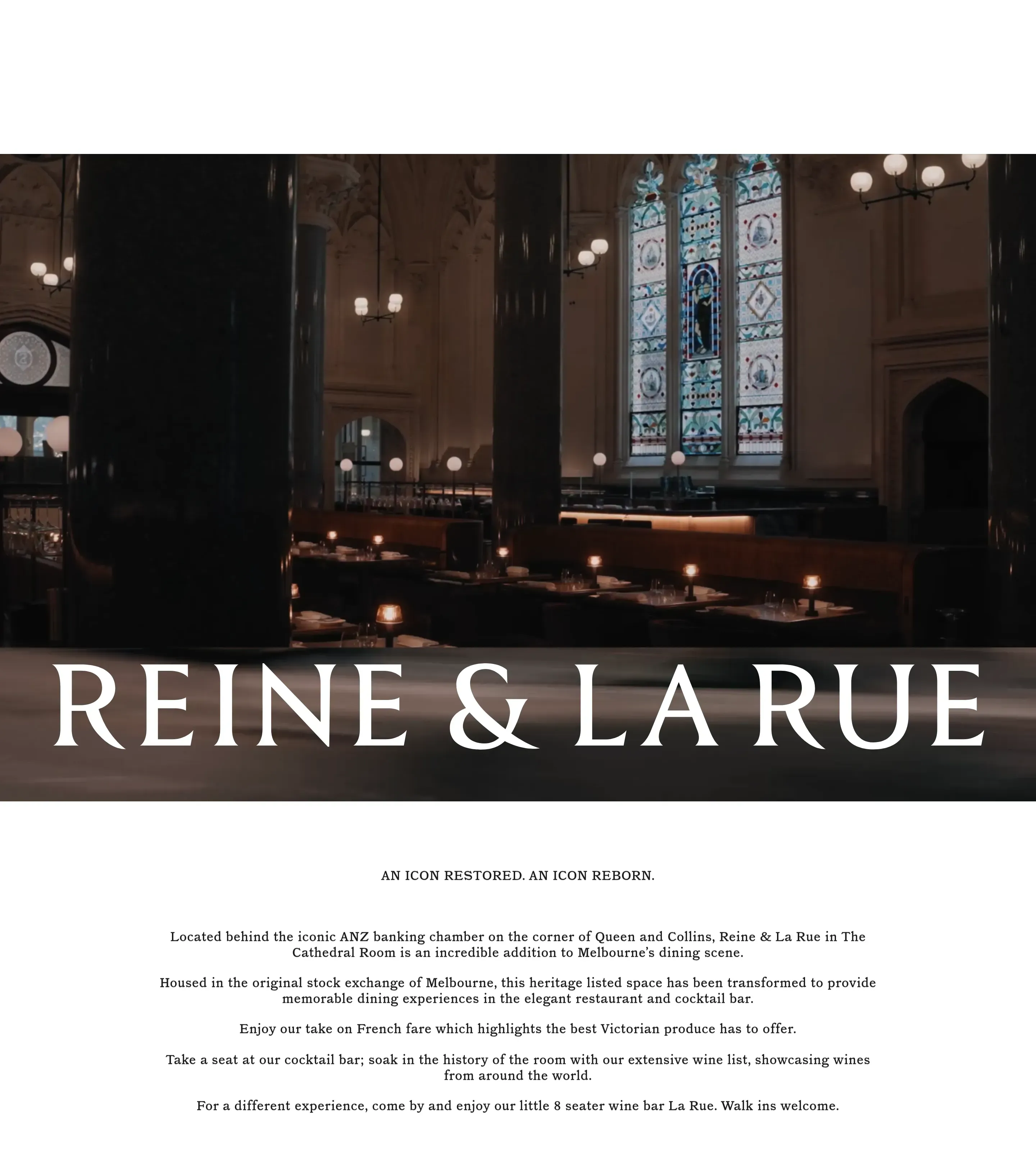 Homepage of Reine & Larue