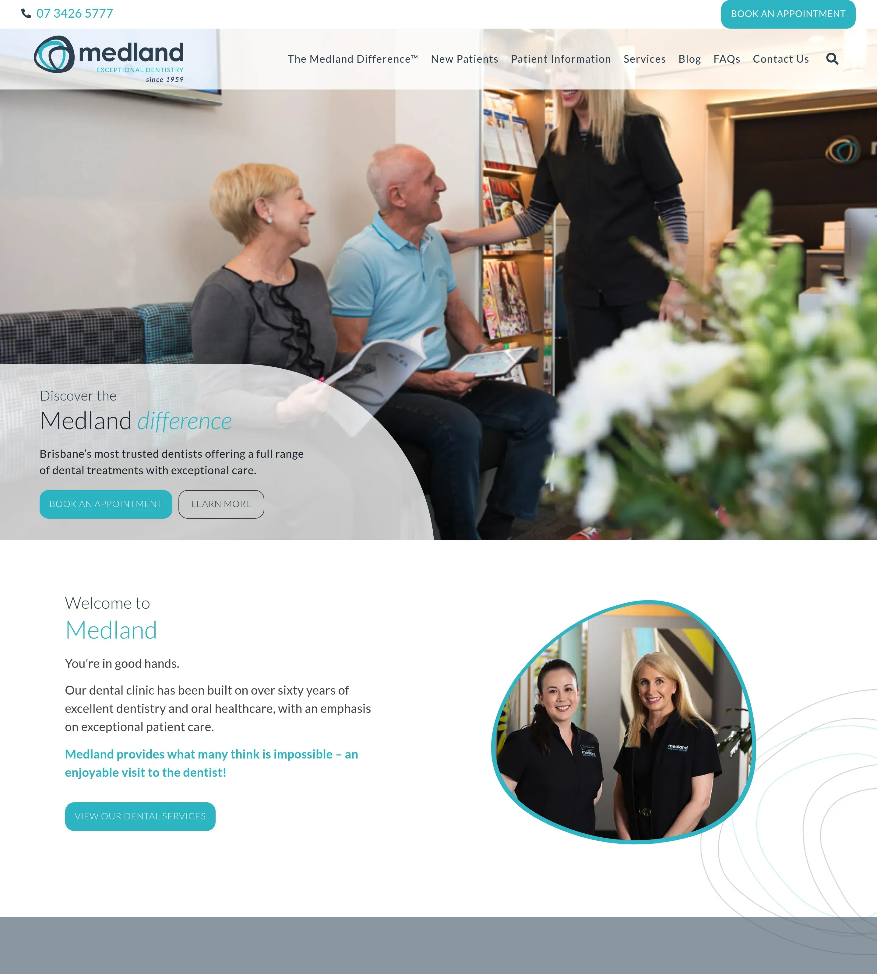 Homepage of medland