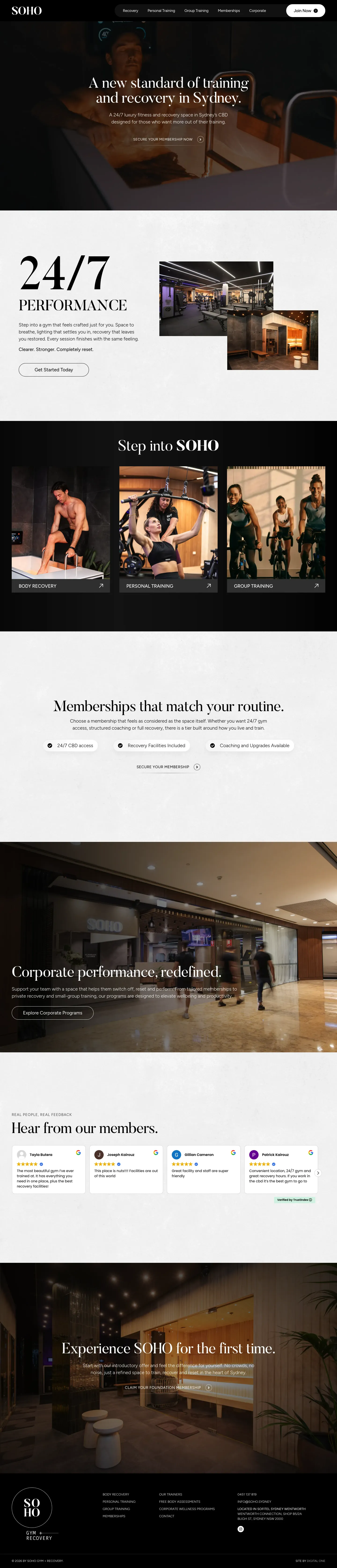 Homepage of SOHO