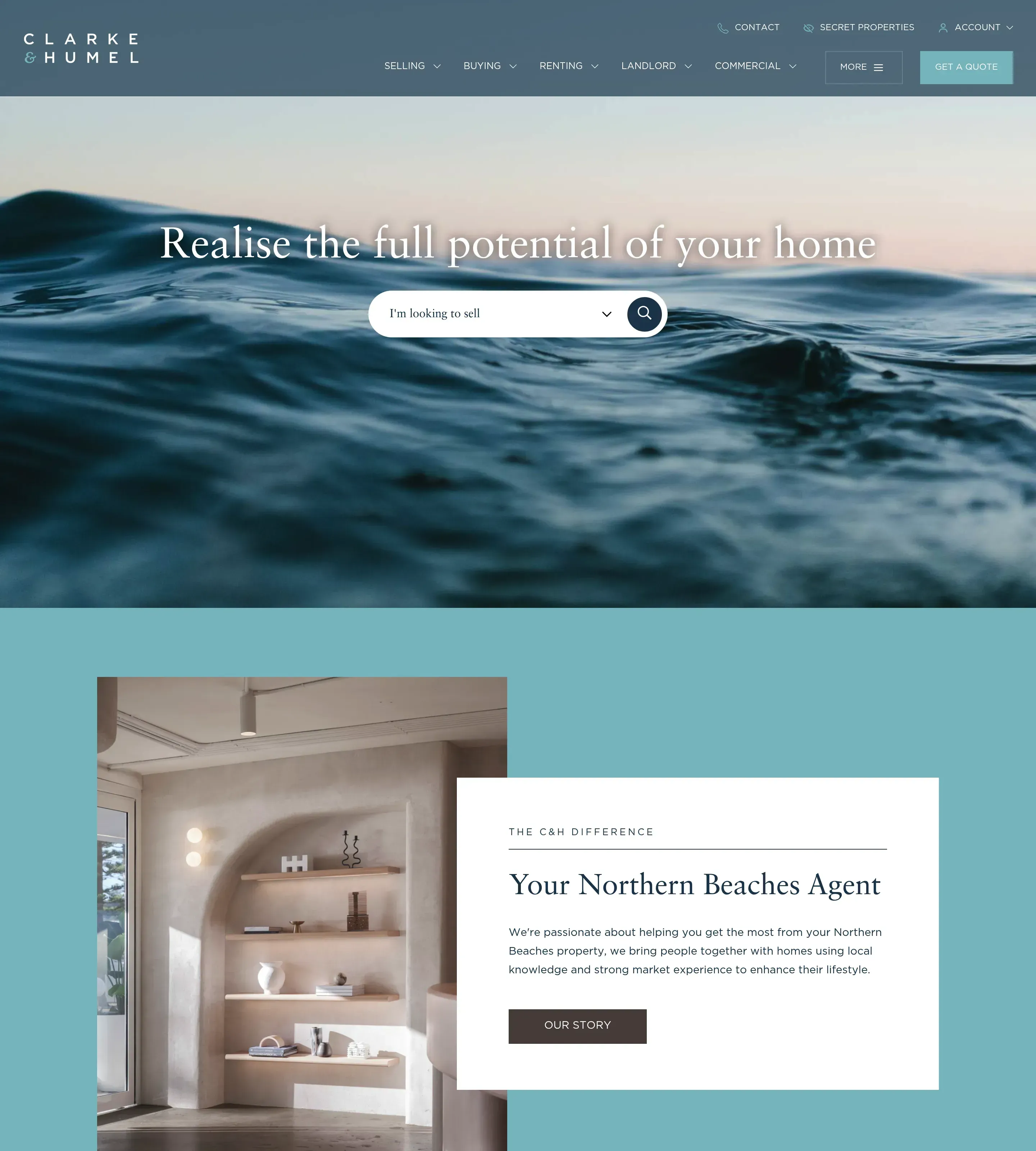 Homepage of Clarke and Humel